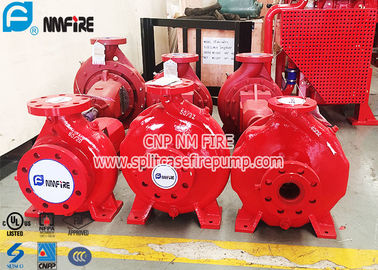 Single Stage Horizontal Centrifugal End Suction Fire Pump Set With Diesel Engine