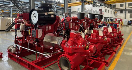 SCF250-200-600 Двигаемый дизельным двигателем пожарный насос 4500 GPM UL/FM