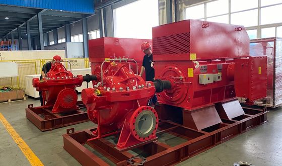 5000GPM горизонтальное разделение корпуса UL пожарные насосы для нефтегазовой промышленности