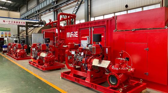 750GPM 196PSI UL Split Case Centrifugal Pump для пожаротушения горизонтальный насос с разделенным корпусом