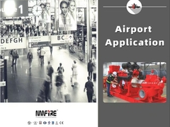 NMFIRE 6000gpm UL/FM дизельные пожарные насосы для аэропортов